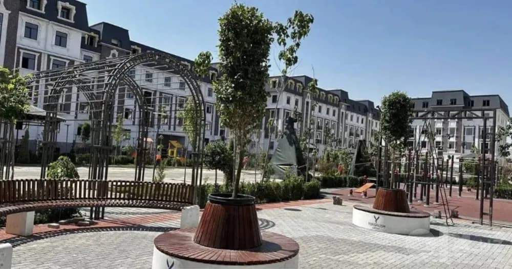 Yuksalish Eco City: станция, которая снабжает водой 1000 квартир