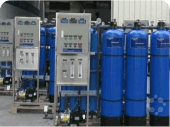 Industrial water treatment station